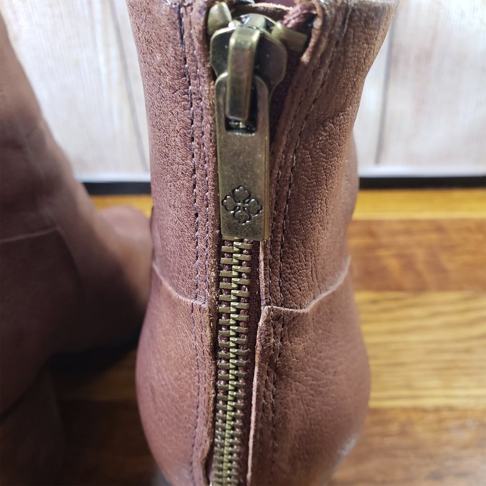 ARTURO CHIANG Women's Size 7 Brown At-Hadley Ankle Boots - Picture 10 of 12